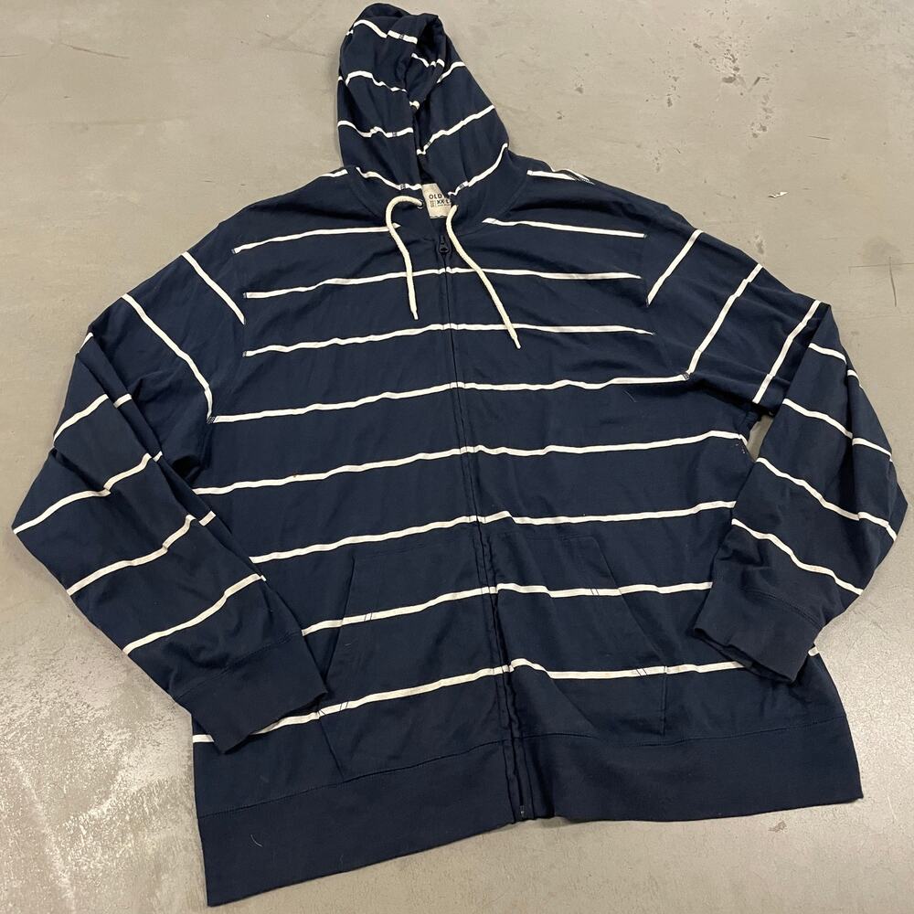 vintage y2k striped old navy hoodie